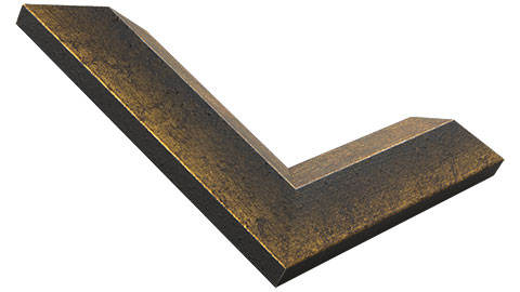 40mm Wide, Gold Wood Paint Frame (MLDA1393)