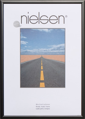 Nielsen Pearl Matt Black Picture Frame (R552421H)
