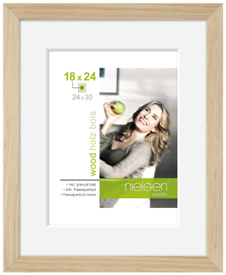 Nielsen Apollo Natural Wood Picture Frame & Mount Nielsen Apollo Natural Wood Picture Frame & Mount (RW8988038)