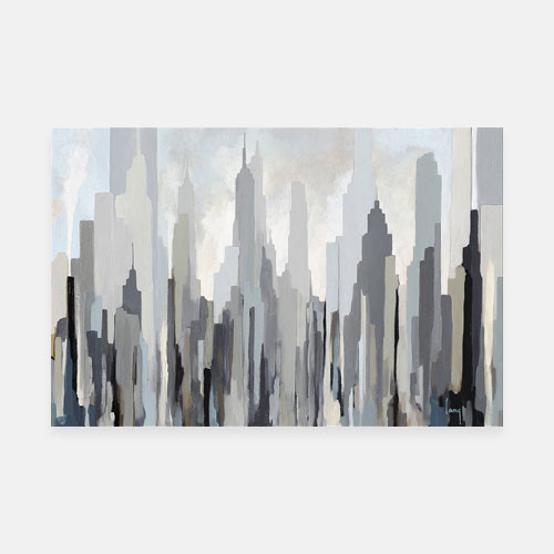 Gregory Lang - East Side Framed Canvas